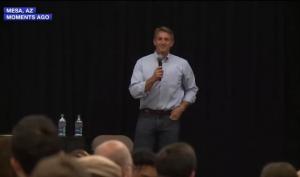 Sen. Jeff Flake Has A Rough Town Hall