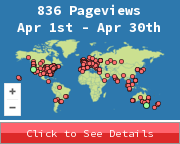 Locations of visitors to this page