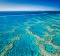 Aerial view of coral formations at Hardys Reef. Great Barrier Reef Marine Park, Whitsundays.