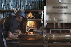 Marble: Everything is cooked over hot coals, the traditional South African way.