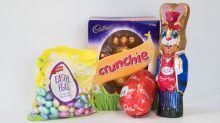 Easter eggs from Coles.