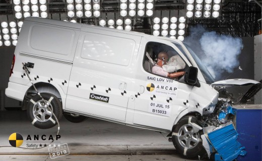 LDV V80 Scores 2 Stars In ANCAP Crash Testing