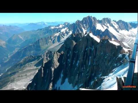 Aiguille du Midi - Mont Blanc - Chamonix, France part1 - Travel video HD