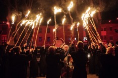 Dark Mofo Arts Festival in Hobart.