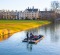  River Cam and tourist's boat.