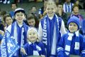 Young North Melbourne fans.