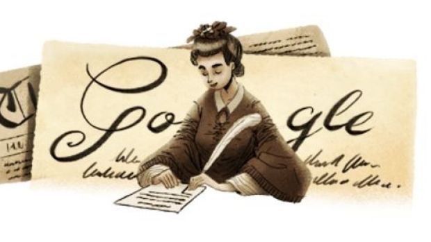 Melbourne suffragist Henrietta Augusta Dugdale appears as today's Google doodle.