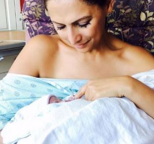 Sally Obermeder welcomed her second daughter, Elyssa, via surrogacy in December.