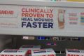 A Band-Aid advert spotted by Dr Ken Harvey.