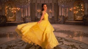 Emma Watson as Belle in Disney's <i>Beauty and the Beast</i>.