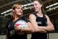 Sweet story: Melbourne Vixens assistant coach Di Honey and daughter Tayla, who stepped up last weekend as a replacement ...