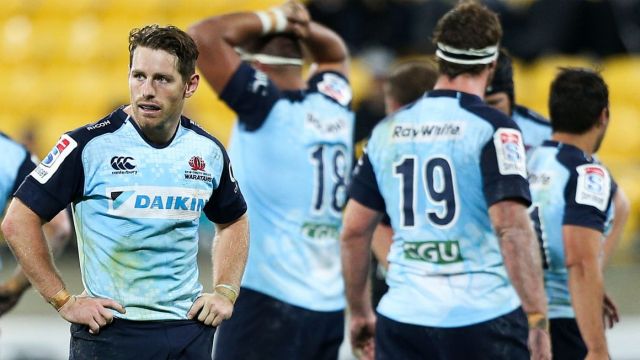 Narrow focus: Bernard Foley and the Waratahs are adopting the one-game-at-a-time mantra.