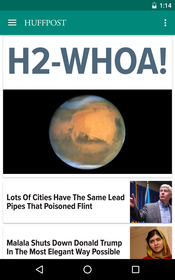    Huffington Post - News- screenshot  