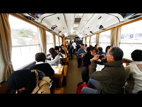 INCREDIBLE JAPANESE TRAIN TOUR RESTAURANT - Akita, Japan Travel Guide