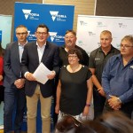 Lead photo: by Wendy Farmer, Voices of the Valley. Premier Dan Andrews in Morwell announcing the worker transition package