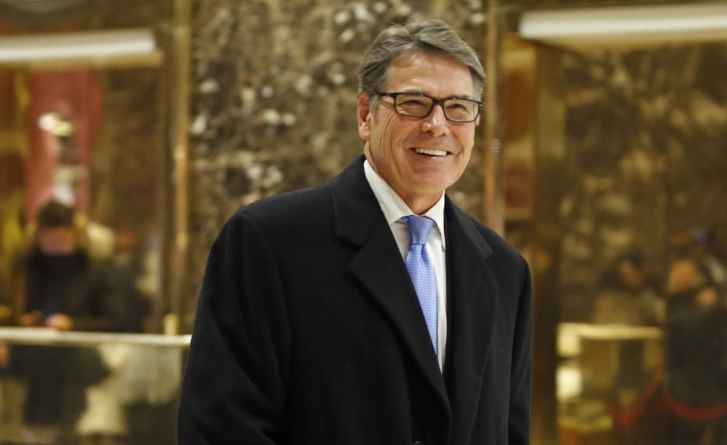 Donald Trump taps Rick Perry to lead Department of Energy