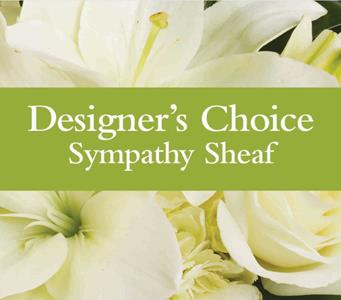 Designer's Choice Sympathy Sheaf for flower delivery australia wide