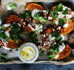 Neil Perry recipe for Good Food, Epicure
Styling Hannah Meppem
Spice roast pumpkin