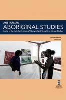 Australian Aboriginal Studies: Issue 1, 2015 cover