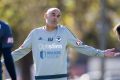 Sticking to the plan: Melbourne Victory coach Kevin Muscat isn't going to deviate from what has secured his side second ...