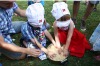 Pasta/Noodle dig: <a href="http://www.cookrepublic.com/how-to-do-a-kids-cooking-party-for-three-year-olds/" ...