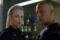 Charlize Theron and Vin Diesel in <i>The Fate of the Furious</i>.