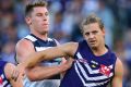 Nat Fyfe was targeted by the Cats last weekend.