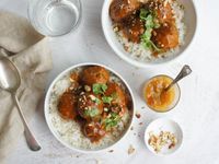 Meatballs in Curried Sauce