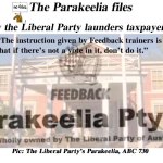 The Parakeelia files: @Qldaah #ausvotes #auspol #qldpol