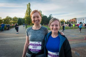 From left, Kate Mence, and Lisa Mcdaid.