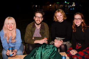 From left, Sophie Dumaresq, of O'Connor, Frazer Brown, of Downer, Ella Morrison, of Downer and Leah Graham, of O'Connor.