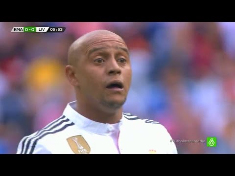 Roberto Carlos vs Liverpool Legends Home (14/06/2015) HD 720p