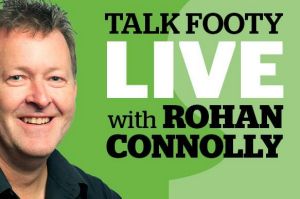 Rohan Connolly talks footy on Facebook today.