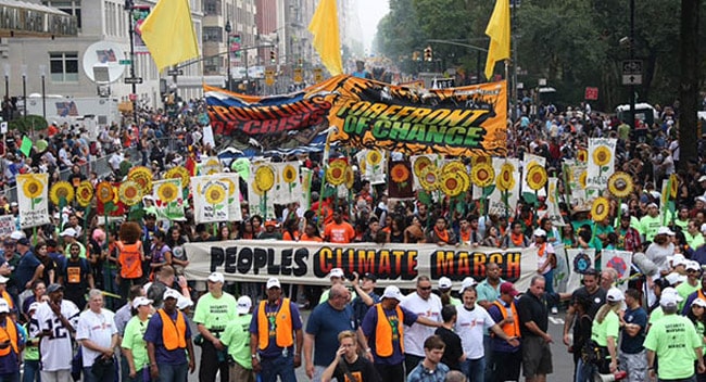 The climate movement is central, but we have to fight on all fronts, combining broad defense of human rights and opposition to war and imperialism, with the fight to save Earth as a place of human habitation.