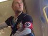 Man pictured wearing Port guernseys with swastika