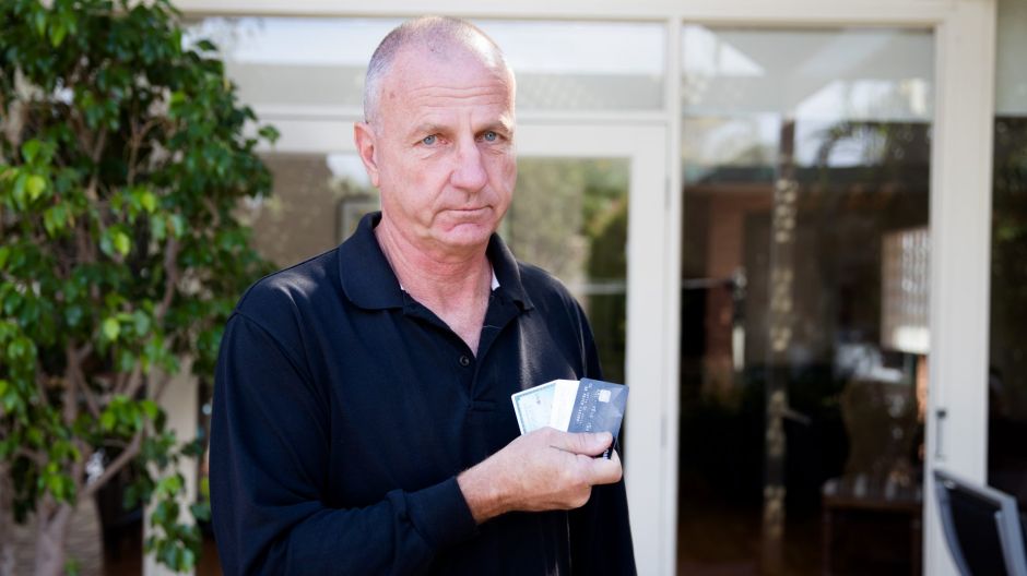 Peter Cakarnis, 60, has seen the value of his credit card  rewards diminish over time. 