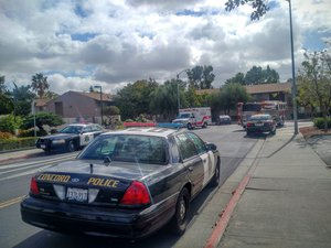 Concord California police fire medical respond