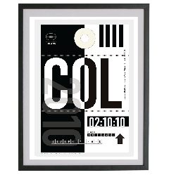 Collingwood Luggage Tag Wall Art