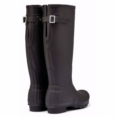 Adjustable Wellington Boot - Black