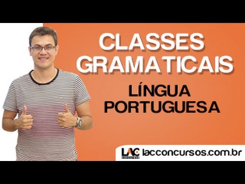 Aula 01/38 - Classes Gramaticais - Língua Portuguesa - Sidney Martins