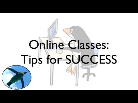 Online Classes:  Tips for SUCCESS