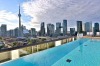 The rooftop pool at The Thompson, Toronto. 