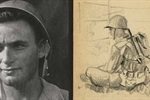 Incredible unearthed sketches by a 21-year-old WWII soldier