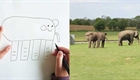 Dad turns his son's sketches into real-life creations