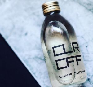 A bottle of CLR CFF (Clear Coffee).