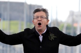 Hard-left candidate Jean-Luc Melenchon has been the big surprise in the final stages of the campaign,