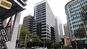 Building on the corner of Elizabeth St and Hunter St in the CBD which will be affected during the construction of new ...