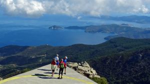 A nice place to be exiled: The Italian island of Elba.