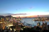 Hong Kong city and harbour view.