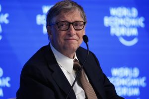 Bill Gates, billionaire and co-chair of the Bill and Melinda Gates Foundation.